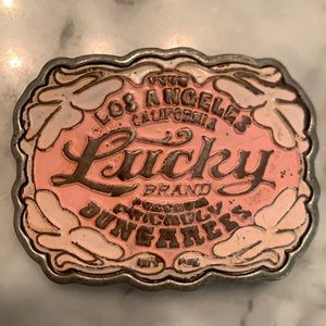 Lucky Brand belt buckle